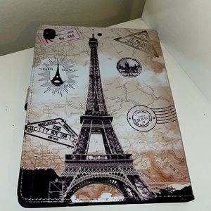 PARIS IPad case with stand.